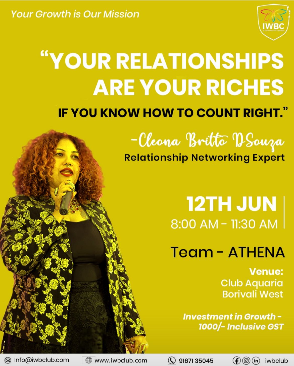 Team Athena Chapter Meet